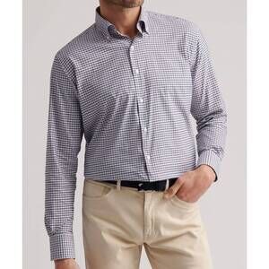 NEW PETER MILLAR cashiers performance twill sport in navy